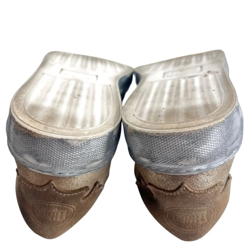 Dingo Playdate Leather Sneakers Tan and Blue Star Sneakers